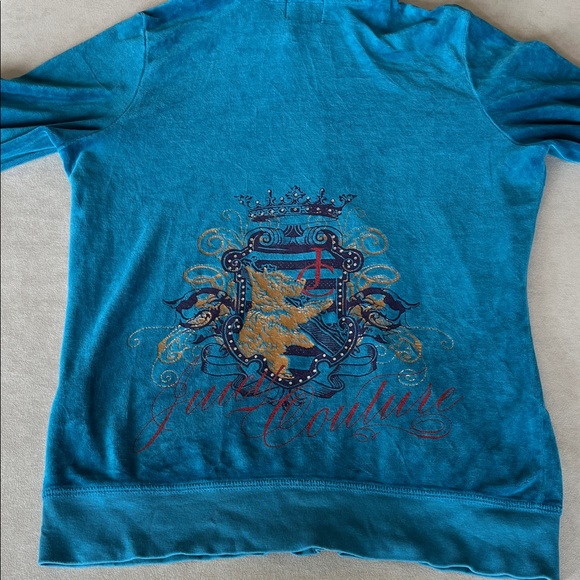 Juicy Couture Other - Juicy Couture Teal Graphic Men's Crewneck Sweater